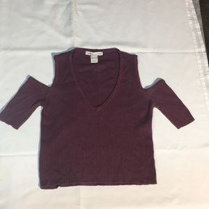 Cold Shoulder Crop Top